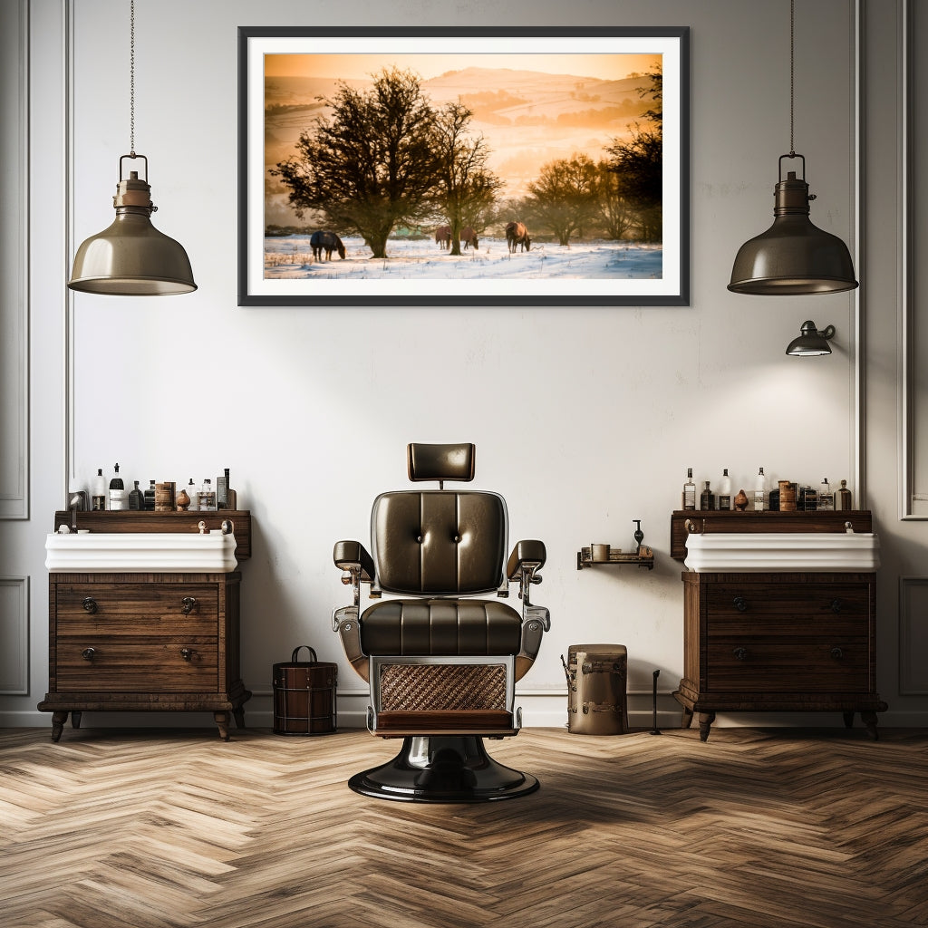 Golden Morning in Whaley Bridge